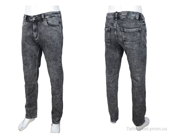 Джинси чоловічі Весна/осінь BRM9316BT (8 шт. р.сітка32-38) "Baron" недорого оптом від прямого постачальника, зображення 3