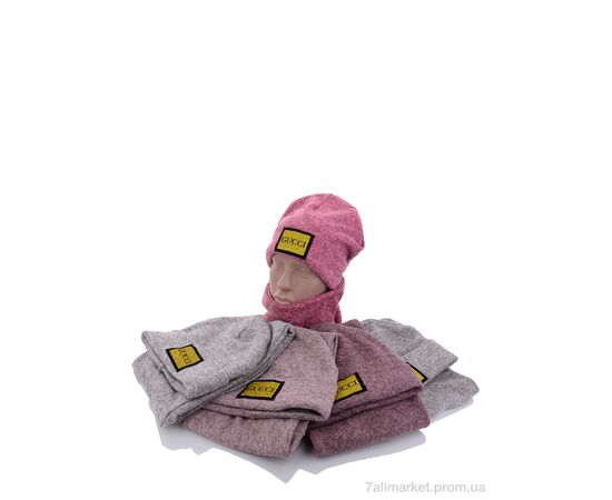 Шапка дитяча Зима KA2011 mix травка (5 шт. р.сітка48-52) "Red Hat" недорого оптом від прямого постачальника, зображення 2