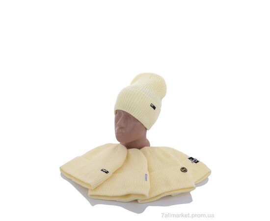 Фотография Женская шапка Зима KA2015 mix фліс (5 шт. р.сетка 52-56) "Red Hat" недорого оптом от прямого поставщика, изображение 2