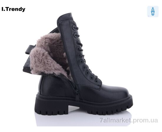 Черевики жіночі стильні Зима B1539 (6 пар р.36-41) "Trendy" недорого оптом від прямого постачальника, зображення 2