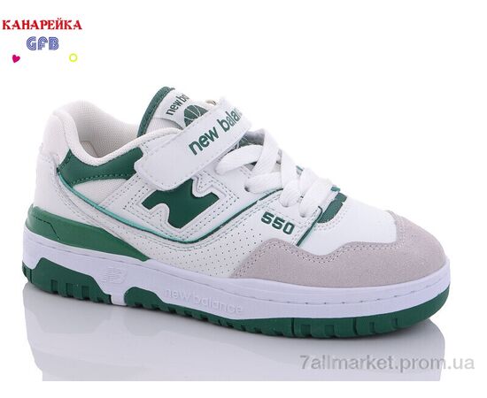 Фотография Кроссовки детские модные Весна/осень A16-6 (8 пар р.32-39) "GFB-Канарейка" недорого оптом от прямого поставщика, изображение 2