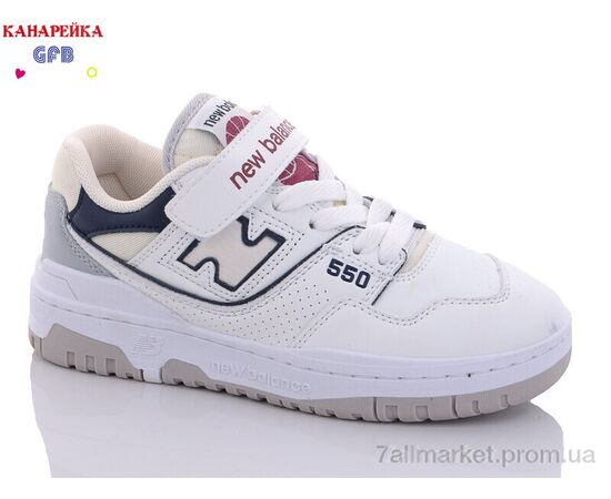 Фотография Кроссовки детские модные Весна/осень A16-11 (8 пар р.32-39) "GFB-Канарейка" недорого оптом от прямого поставщика, изображение 2