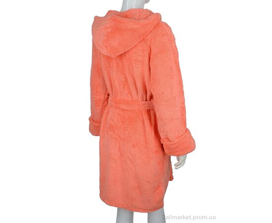 Халат жіночий Весна/осінь 04223 peach (3 шт. р.сіткаS-L) "Obuvok" недорого оптом від прямого постачальника, зображення 2