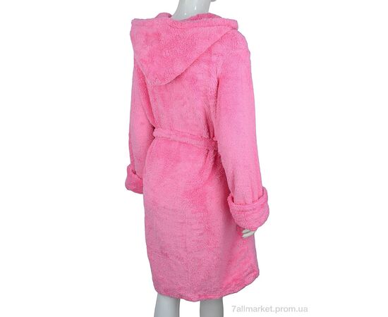 Халат жіночий Весна/осінь 04223 l.pink (2 шт. р.сіткаS-M) "Obuvok" недорого оптом від прямого постачальника, зображення 2