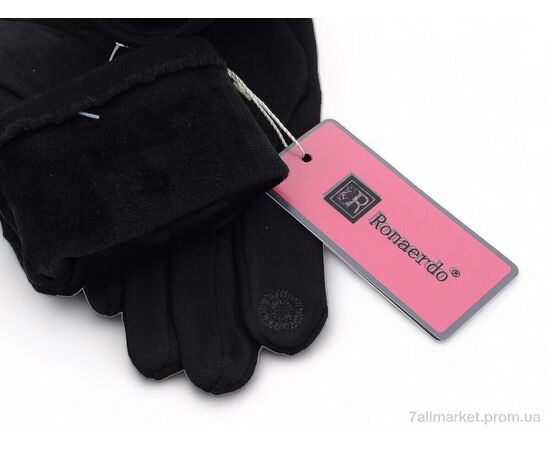 Фотография Перчатки женские Зима RA1 black 2 (10 шт. р.сетка 6,5-8,5) "KUINH" недорого оптом от прямого поставщика, изображение 2