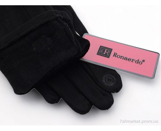 Фотография Перчатки женские Зима A6 black (10 шт. р.сетка 6,5-8,5) "KUINH" недорого оптом от прямого поставщика, изображение 2