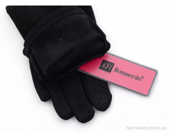 Фотография Перчатки женские Зима A7 black (10 шт. р.сетка 6,5-8,5) "KUINH" недорого оптом от прямого поставщика, изображение 2