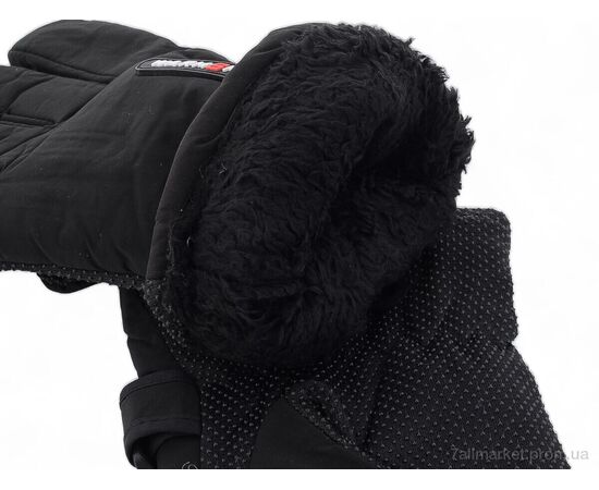 Чоловічі рукавиці Зима 7-701 black (12 шт. р.сіткаL-2XL) "KUINH" недорого оптом від прямого постачальника, зображення 2