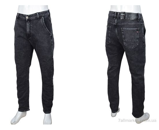 Джинси чоловічі Весна/осінь BRM9332 grey (8 шт. р.сітка29-38) "Baron" недорого оптом від прямого постачальника, зображення 3