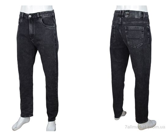 Джинси чоловічі Весна/осінь BR9333 grey (8 шт. р.сітка30-38) "Baron" недорого оптом від прямого постачальника, зображення 3