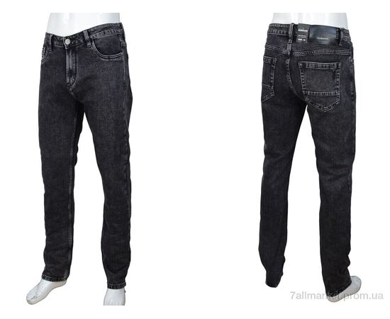 Джинси чоловічі Весна/осінь BRM9322BT grey (8 шт. р.сітка29-38) "Baron" недорого оптом від прямого постачальника, зображення 3