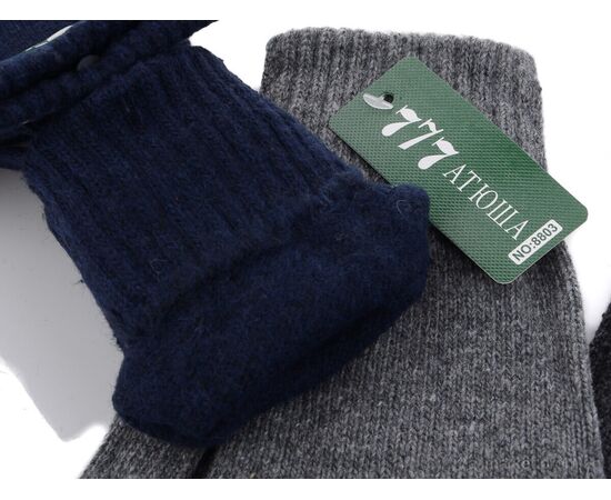 Фотография Перчатки мужские Зима 8803 mix (12 шт. р.сетка 11-13) "KUINH" недорого оптом от прямого поставщика, изображение 2