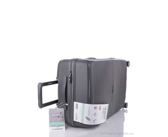 Чемодан XL102-3 d.grey 75.5*48.5*29 см, "HOROSO HOME" недорого оптом от прямого поставщика, изображение 2 Фотография Чемодан XL102-3 d.grey 75.5*48.5*29 см, "HOROSO HOME" недорого оптом от прямого поставщика, изображение 2
