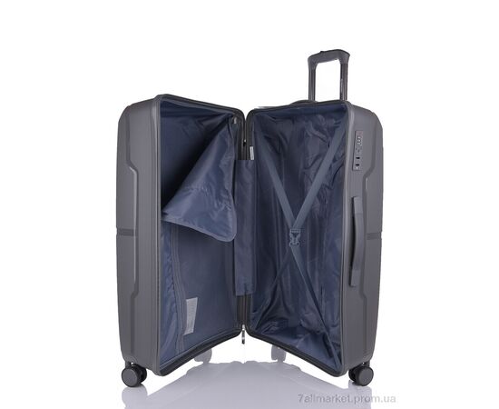 Чемодан XL102-3 d.grey 75.5*48.5*29 см, "HOROSO HOME" недорого оптом от прямого поставщика, изображение 4 Фотография Чемодан XL102-3 d.grey 75.5*48.5*29 см, "HOROSO HOME" недорого оптом от прямого поставщика, изображение 4
