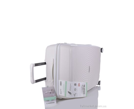 Валіза XL102-6 white 75.5*48.5*29 см, "HOROSO HOME" недорого оптом від прямого постачальника, зображення 2 Валіза XL102-6 white 75.5*48.5*29 см, "HOROSO HOME" недорого оптом від прямого постачальника, зображення 2