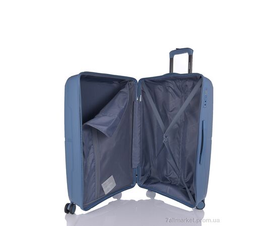Валіза XL102-7 blue 75.5*48.5*29 см, "HOROSO HOME" недорого оптом від прямого постачальника, зображення 4 Валіза XL102-7 blue 75.5*48.5*29 см, "HOROSO HOME" недорого оптом від прямого постачальника, зображення 4