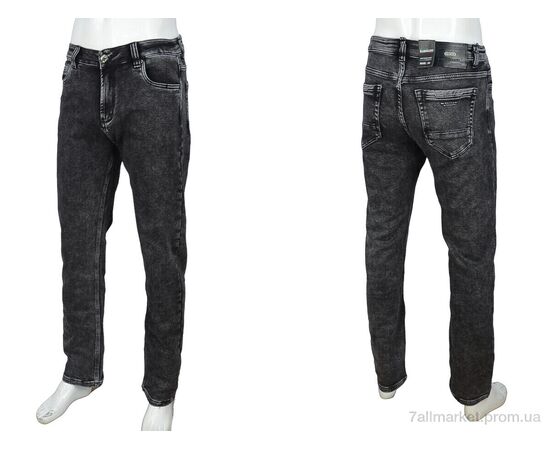 Фотография Джинсы мужские Весна/осень BRM9313BT grey (8 шт. р.сетка 30-38) "Baron" недорого оптом от прямого поставщика, изображение 3