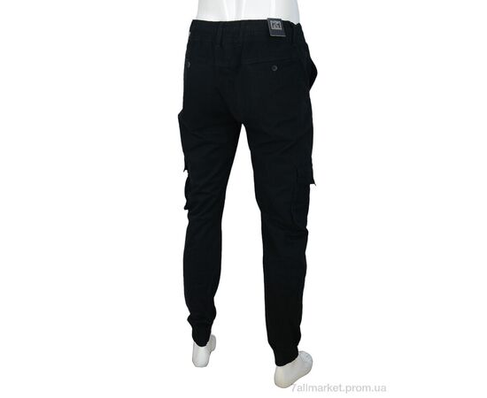 Фотография Джинсы мужские Весна/осень 8533-1 black (8 шт. р.сетка 29-38) "Baron" недорого оптом от прямого поставщика, изображение 2
