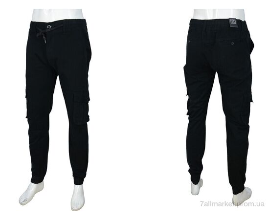 Фотография Джинсы мужские Весна/осень 8533-1 black (8 шт. р.сетка 29-38) "Baron" недорого оптом от прямого поставщика, изображение 3
