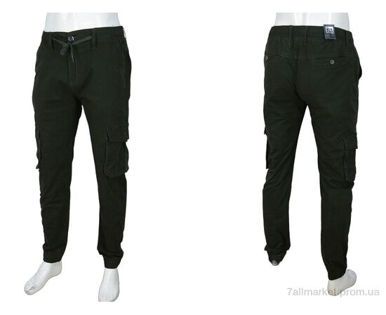 Фотография Джинсы мужские Весна/осень 8533-4 green (8 шт. р.сетка 29-38) "Baron" недорого оптом от прямого поставщика, изображение 3