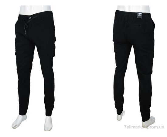 Фотография Джинсы мужские Весна/осень 8522-1 black (8 шт. р.сетка 28-36) "Baron" недорого оптом от прямого поставщика, изображение 3