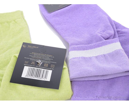 Фотография Носки женские Весна/осень Luxl102 (08103) mix (12 шт. р.сетка 36-41) "Obuvok" недорого оптом от прямого поставщика, изображение 2