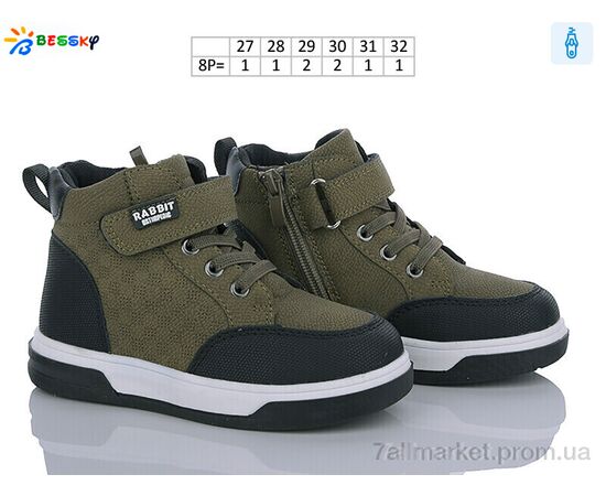 Черевики дитячі зручні Весна/осінь BE3386-2B (8 пар р.27-32) "Bessky-Kellaifeng" недорого оптом від прямого постачальника, зображення 2
