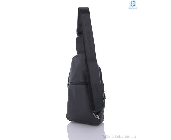 Сумка чоловіча M1 black 30*16*6 см, "Sunshine bag" недорого оптом від прямого постачальника, зображення 2