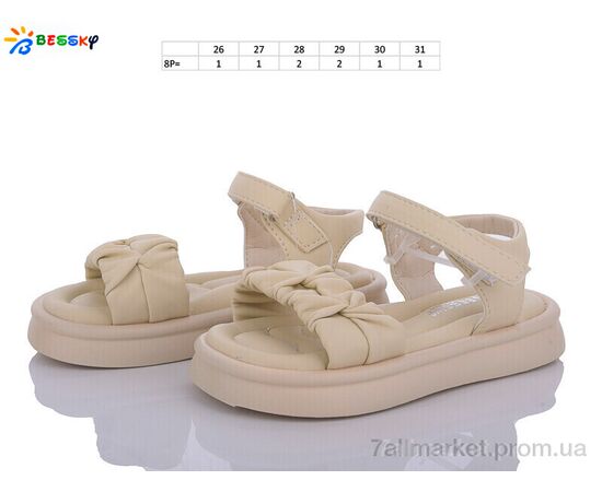 Фотография Босоножки детские летние Лето BL3336-3B (8 пар р.26-31) "Bessky-Kellaifeng" недорого оптом от прямого поставщика, изображение 2