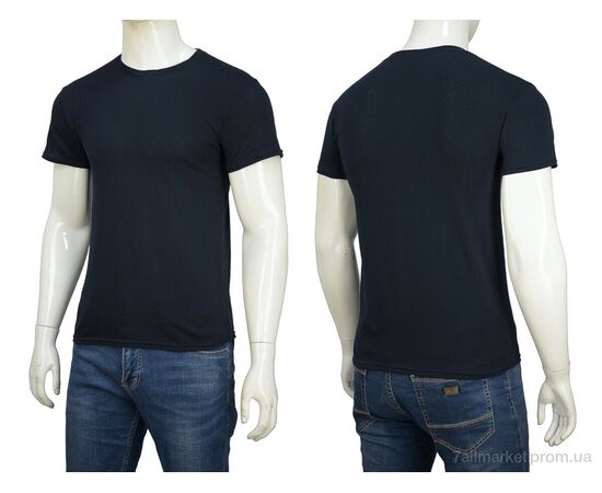 Футболка чоловіча Літо Футболка Х/Б 004-4 navy (5 шт. р.сітка46-54) "Banko" недорого оптом від прямого постачальника, зображення 3 Футболка чоловіча Літо Футболка Х/Б 004-4 navy (5 шт. р.сітка46-54) "Banko" недорого оптом від прямого постачальника, зображення 3