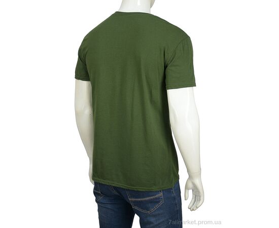 Футболка чоловіча Літо Футболка Х/Б 004-5 green (5 шт. р.сітка46-54) "Banko" недорого оптом від прямого постачальника, зображення 2 Футболка чоловіча Літо Футболка Х/Б 004-5 green (5 шт. р.сітка46-54) "Banko" недорого оптом від прямого постачальника, зображення 2