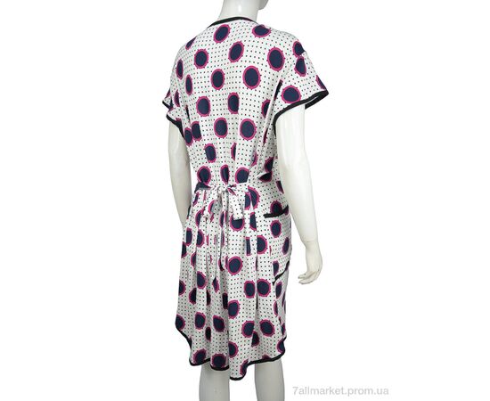 Халат жіночий Літо Халат Х/Б 002-3 white (5 шт. р.сітка50-58) "Banko" недорого оптом від прямого постачальника, зображення 2 Халат жіночий Літо Халат Х/Б 002-3 white (5 шт. р.сітка50-58) "Banko" недорого оптом від прямого постачальника, зображення 2