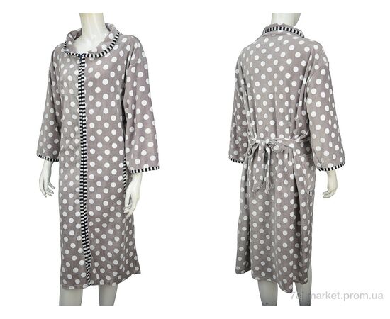 Халат жіночий Весна/осінь Халат батал велюр 003-2 (різні кольори) mix (3 шт. р.сітка56-60) "Banko" недорого оптом від прямого постачальника, зображення 3 Халат жіночий Весна/осінь Халат батал велюр 003-2 (різні кольори) mix (3 шт. р.сітка56-60) "Banko" недорого оптом від прямого постачальника, зображення 3