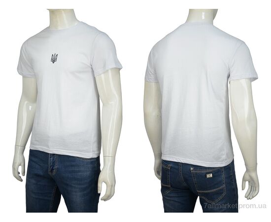 Футболка чоловіча Літо A002-2 white (5 шт. р.сітка46-54) "Banko" недорого оптом від прямого постачальника, зображення 3 Футболка чоловіча Літо A002-2 white (5 шт. р.сітка46-54) "Banko" недорого оптом від прямого постачальника, зображення 3