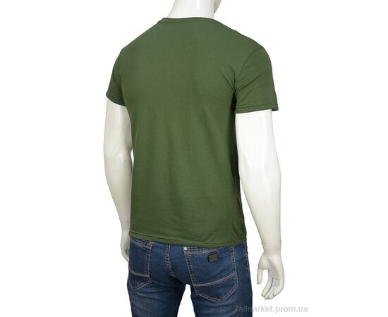 Футболка чоловіча Літо A002-5 green (5 шт. р.сітка46-54) "Banko" недорого оптом від прямого постачальника, зображення 2 Футболка чоловіча Літо A002-5 green (5 шт. р.сітка46-54) "Banko" недорого оптом від прямого постачальника, зображення 2