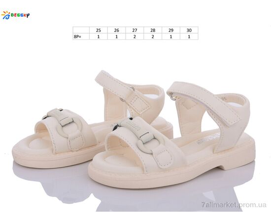 Фотография Босоножки детские летние Лето BL3514-4B (8 пар р.25-30) "Bessky-Kellaifeng" недорого оптом от прямого поставщика, изображение 2