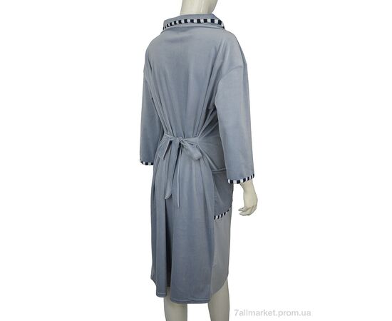 Халат жіночий Весна/осінь Халат батал велюр 001-4 mix (3 шт. р.сітка60-64) "Banko" недорого оптом від прямого постачальника, зображення 3 Халат жіночий Весна/осінь Халат батал велюр 001-4 mix (3 шт. р.сітка60-64) "Banko" недорого оптом від прямого постачальника, зображення 3