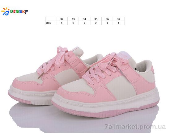 Кросівки дитячі модні Весна/осінь BD3490-7C (8 пар р.32-37) "Bessky-Kellaifeng" недорого оптом від прямого постачальника, зображення 2
