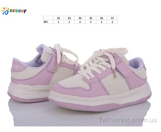 Кросівки дитячі модні Весна/осінь BD3490-8C (8 пар р.32-37) "Bessky-Kellaifeng" недорого оптом від прямого постачальника, зображення 2