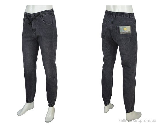 Джинси чоловічі Весна/осінь 8013 (8 шт. р.сітка32-42) "Baron" недорого оптом від прямого постачальника, зображення 3