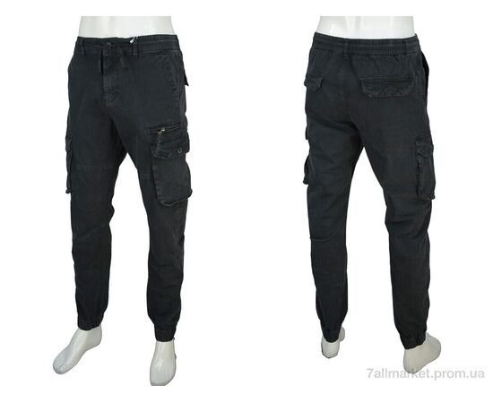 Джинси чоловічі Весна/осінь C65033-6 (8 шт. р.сітка29-38) "Baron" недорого оптом від прямого постачальника, зображення 3