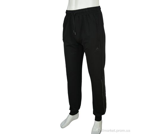 Спортивные брюки мужские Весна/осень A002-1 black (5 шт. р.сетка S-2XL) "Novac" недорого оптом от прямого поставщика, изображение 2 Фотография Спортивные брюки мужские Весна/осень A002-1 black (5 шт. р.сетка S-2XL) "Novac" недорого оптом от прямого поставщика, изображение 2