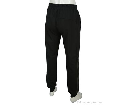 Спортивные брюки мужские Весна/осень A002-1 black (5 шт. р.сетка S-2XL) "Novac" недорого оптом от прямого поставщика, изображение 3 Фотография Спортивные брюки мужские Весна/осень A002-1 black (5 шт. р.сетка S-2XL) "Novac" недорого оптом от прямого поставщика, изображение 3
