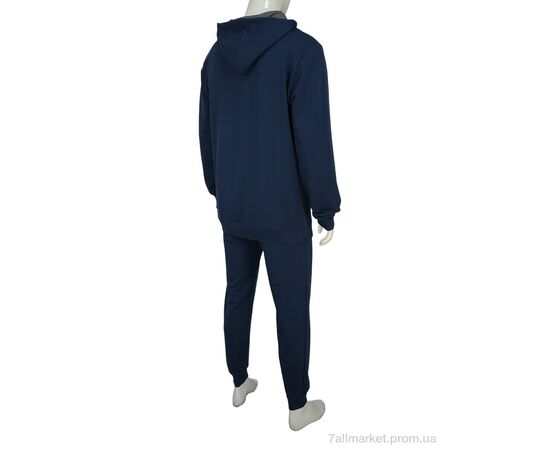 Спортивный костюм мужской Весна/осень Vicente 2355 blue (4 шт. р.сетка M-2XL) "Novac" недорого оптом от прямого поставщика, изображение 2 Фотография Спортивный костюм мужской Весна/осень Vicente 2355 blue (4 шт. р.сетка M-2XL) "Novac" недорого оптом от прямого поставщика, изображение 2