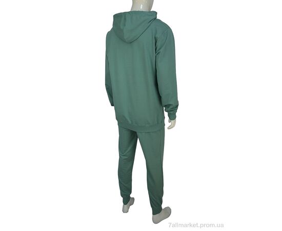 Спортивний костюм чоловічий Весна/осінь Vicente 2355 green (4 шт. р.сіткаM-2XL) "Novac" недорого оптом від прямого постачальника, зображення 2 Спортивний костюм чоловічий Весна/осінь Vicente 2355 green (4 шт. р.сіткаM-2XL) "Novac" недорого оптом від прямого постачальника, зображення 2