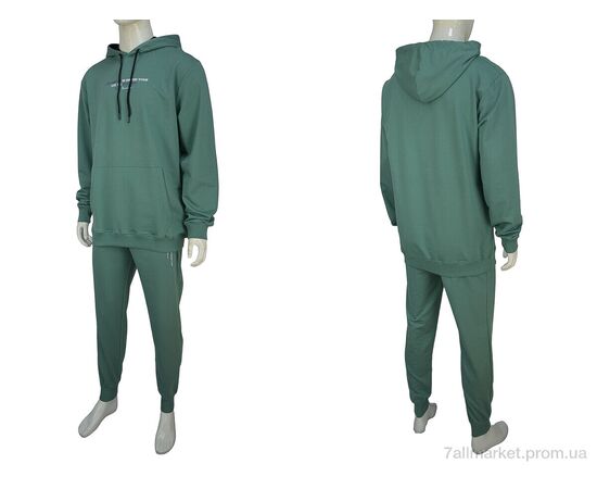 Спортивний костюм чоловічий Весна/осінь Vicente 2355 green (4 шт. р.сіткаM-2XL) "Novac" недорого оптом від прямого постачальника, зображення 3 Спортивний костюм чоловічий Весна/осінь Vicente 2355 green (4 шт. р.сіткаM-2XL) "Novac" недорого оптом від прямого постачальника, зображення 3