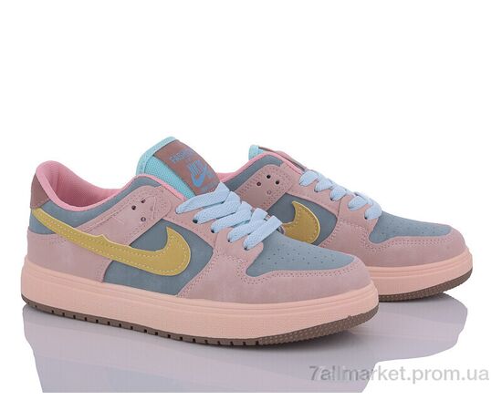 Кросівки жіночі модні Весна/осінь 170-22 blue-pink (8 пар р.36-40) "Violeta" недорого оптом від прямого постачальника, зображення 2