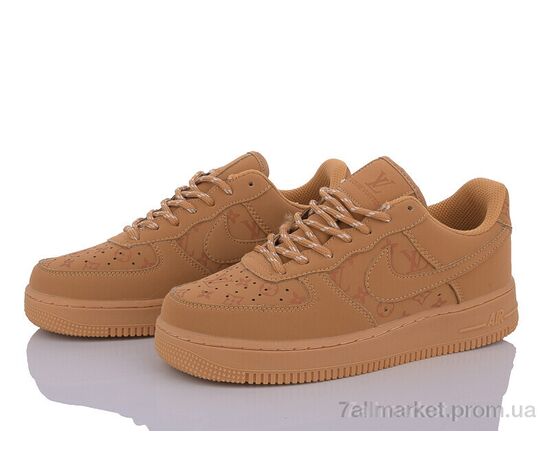 Кросівки жіночі модні Весна/осінь LAF1-2 camel (8 пар р.36-41) "Violeta" недорого оптом від прямого постачальника, зображення 2