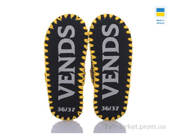 Тапки жіночі для будинку Весна/осінь 238 коричневий (9 пар р.36-41) "Active" недорого оптом від прямого постачальника, зображення 3