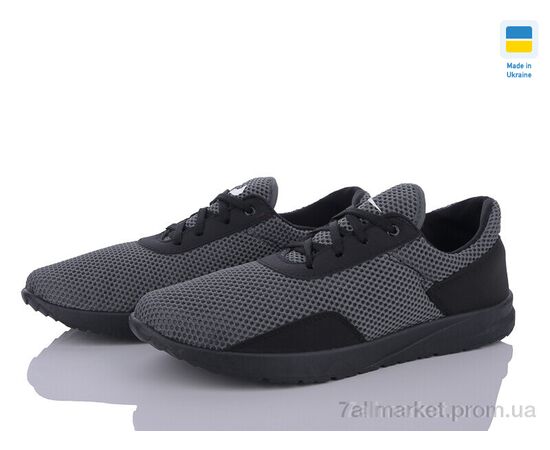 Кросівки чоловічі модні Весна/осінь 145NK сірий (10 пар р.41-45) "Selena" недорого оптом від прямого постачальника, зображення 2